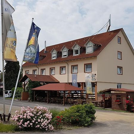 Landgasthof Frankentor Wasserlosen Exterior foto