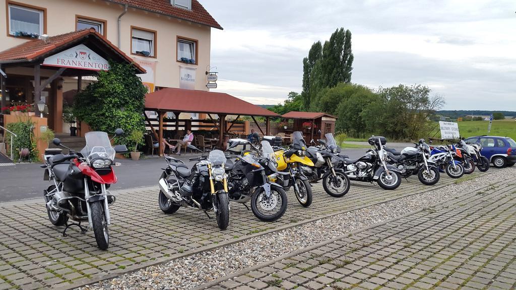 Landgasthof Frankentor Wasserlosen Exterior foto