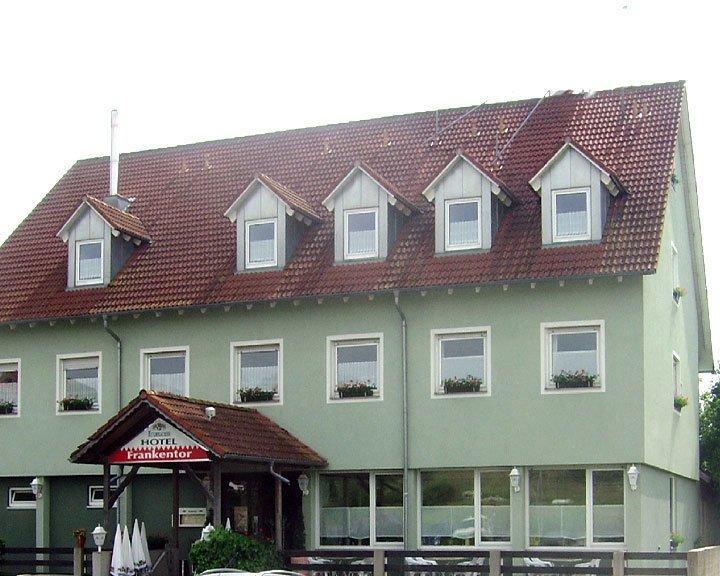 Landgasthof Frankentor Motel Wasserlosen Exterior foto